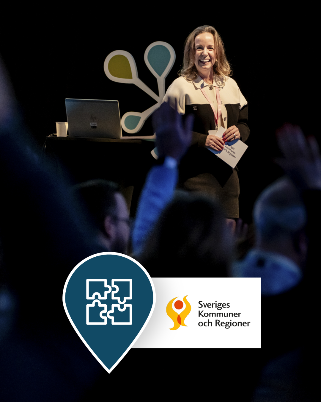 Michaela Stenman på scen