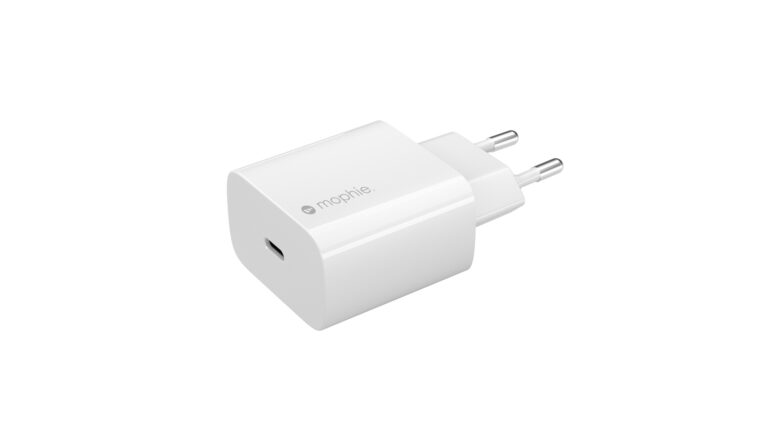 409908422	mophie Wall Adapter USB-C-30W-GaN-White-EU