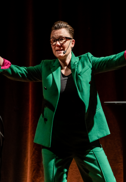 Matilda Westerman på scen