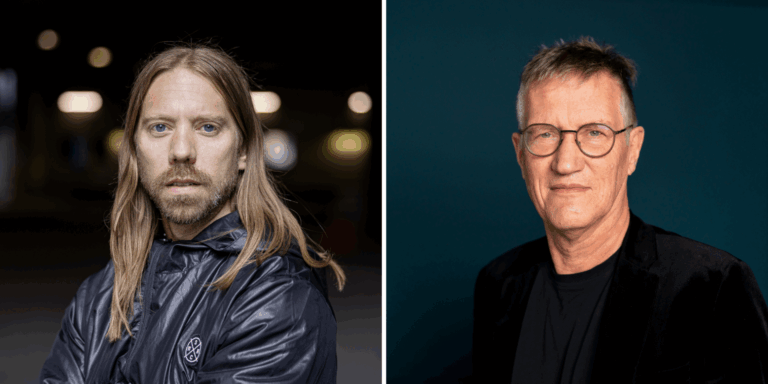 Nicklas Hermansson och Anders Tegnell