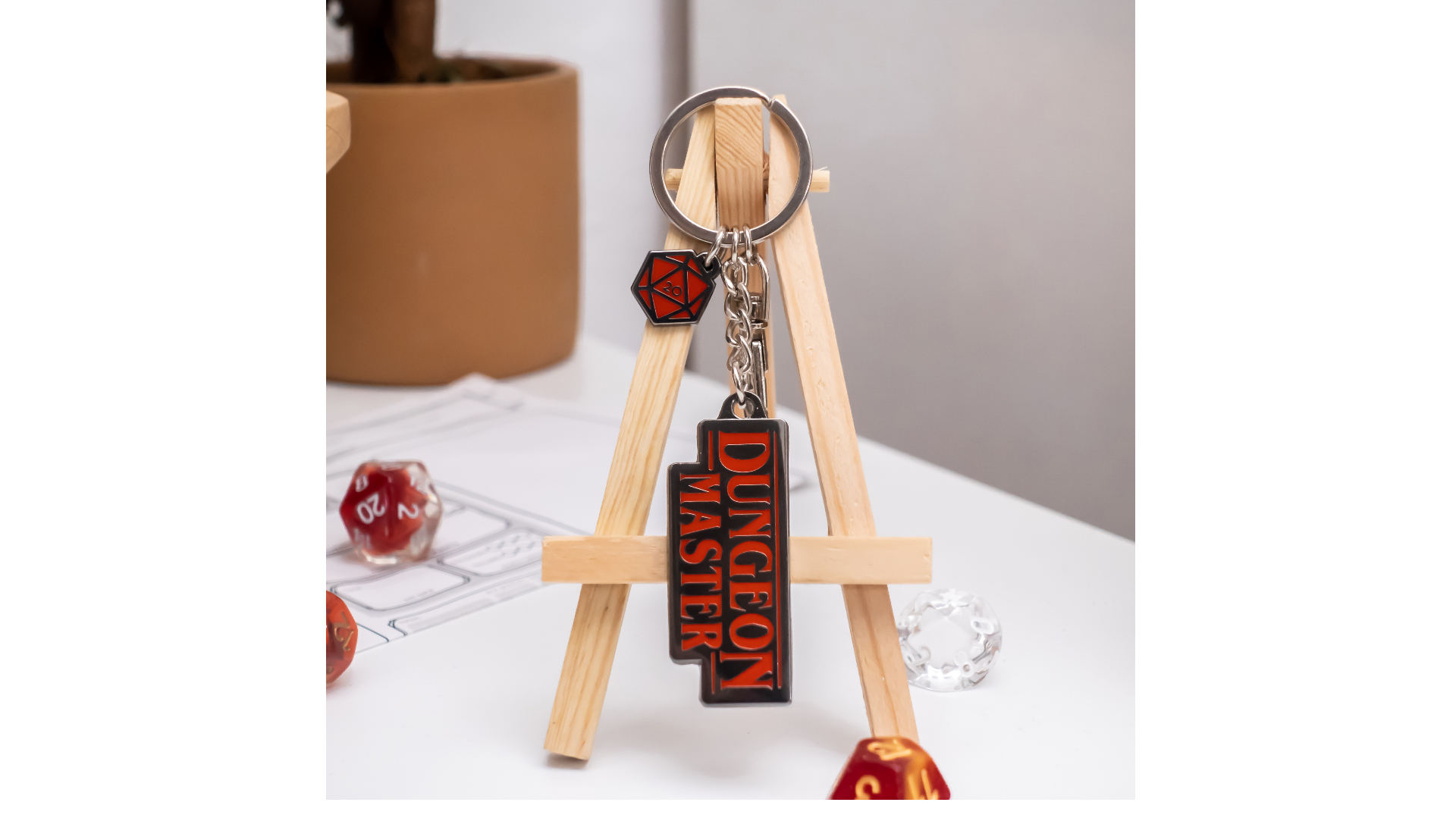 Dungeon Master Keychain FACTS