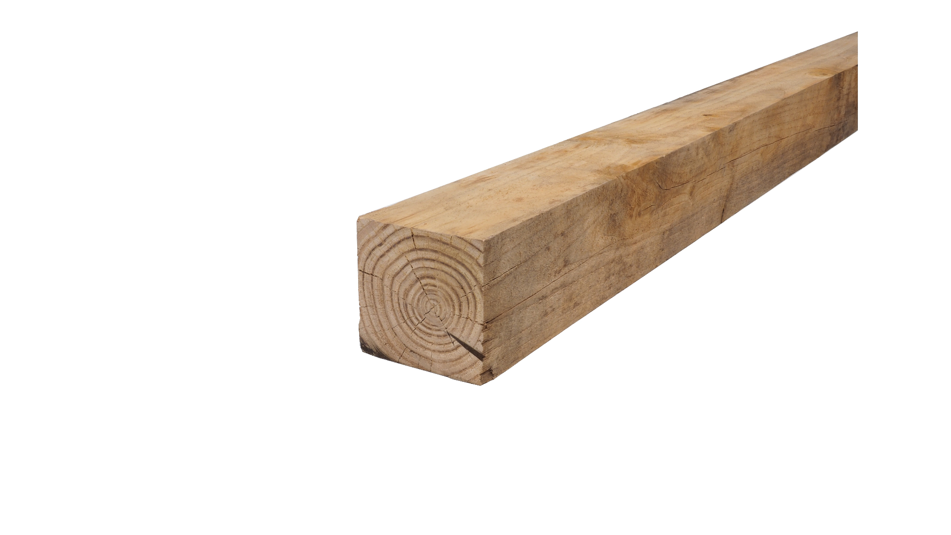 Kastanje houten balk