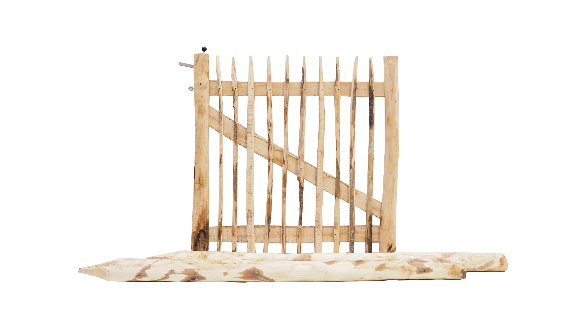 Kastanjehouten poort Rustiek