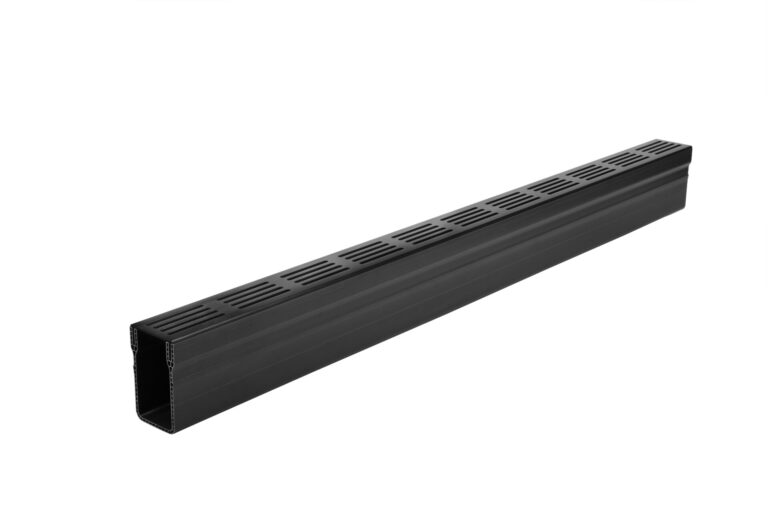 Star Drain Entwässerungsrinne mit schwarzen aluminium rost