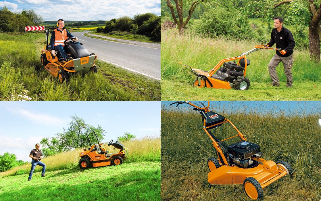 AS-Motor – Hochgrasmäher für Steilhang und extremes Gelände