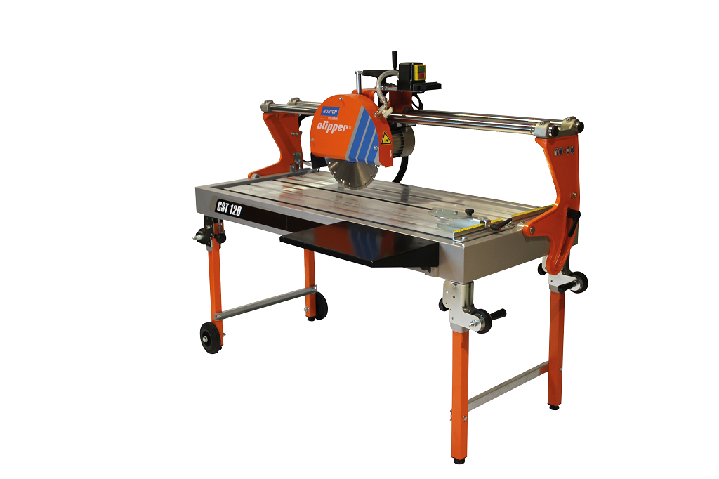 Steenzaagmachine Norton Clipper CST120 ALU + Gratis Diamantblad