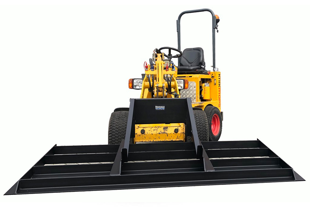 Egalisatieframe voor diverse shovels