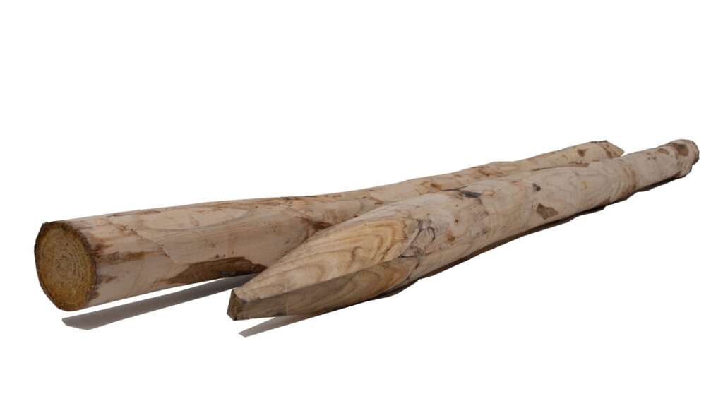 Pfosten aus Kastanienholz