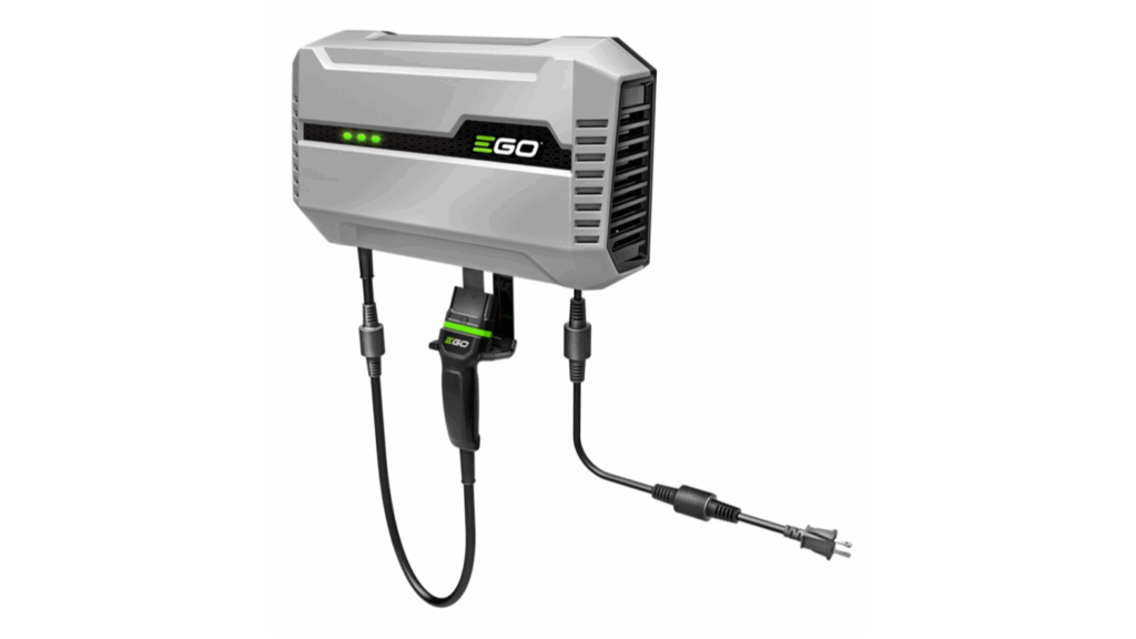 EGO snellader CHV1600E en laadbox CHU6000