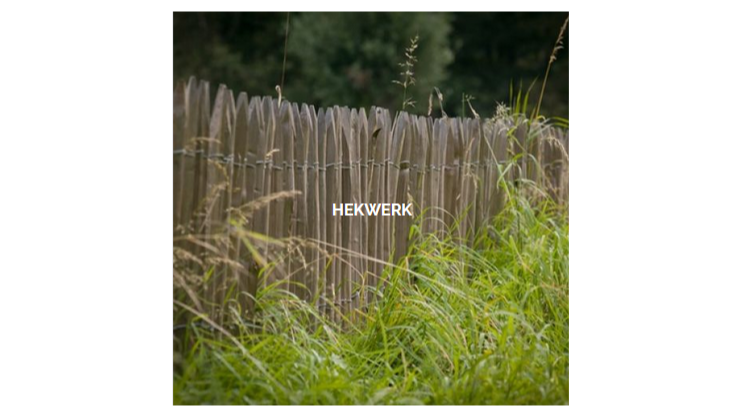 Hekwerk