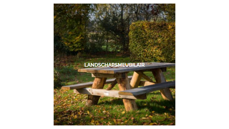 Landschapsmeubilair