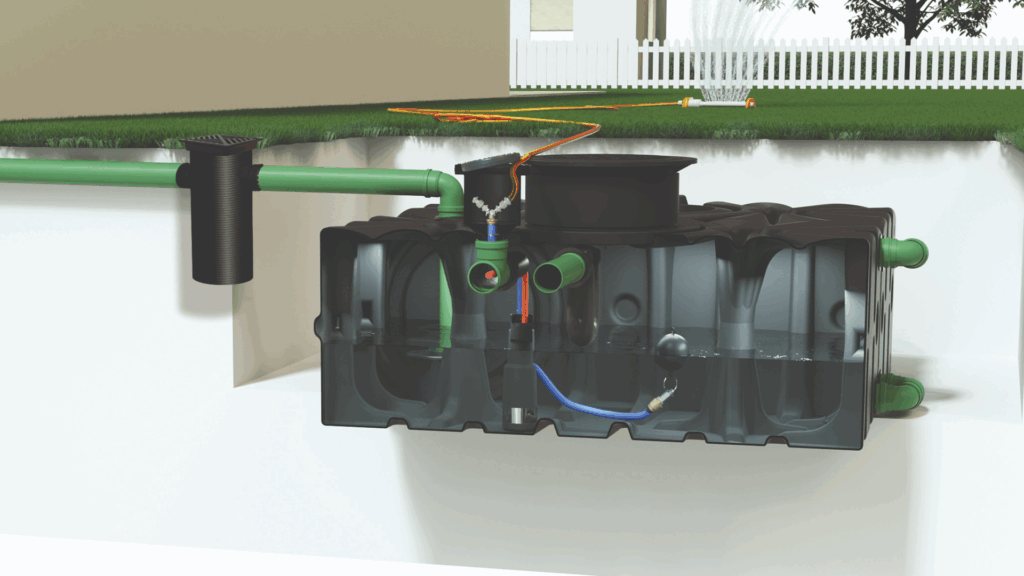 ACO Regenwatergbuffertank:  Regenwater verdient beter!