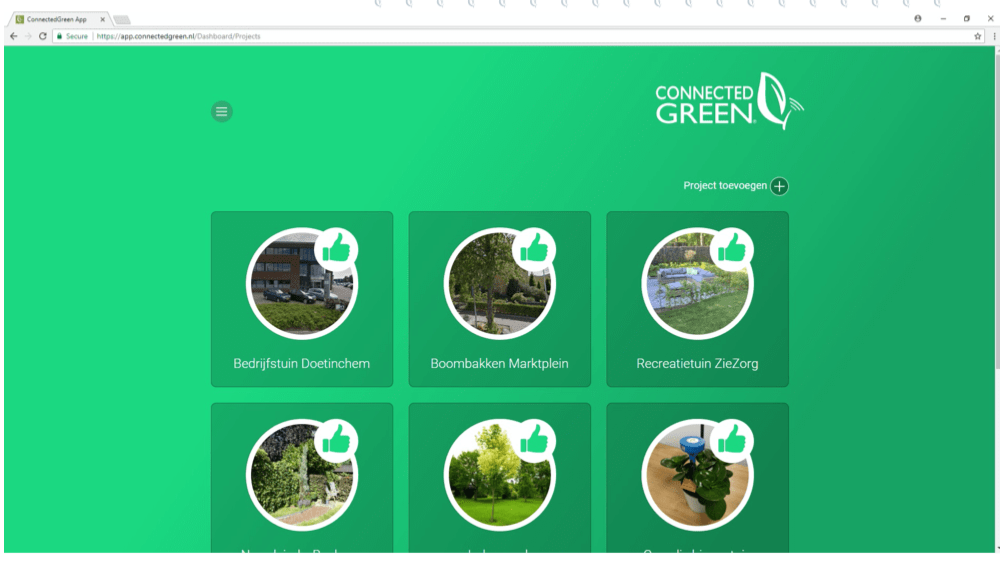 Connected Green (Web)App