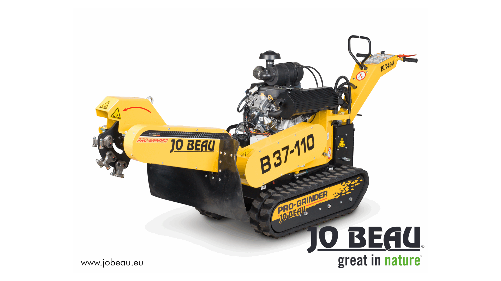 B37-110 Baumstubbenfräse