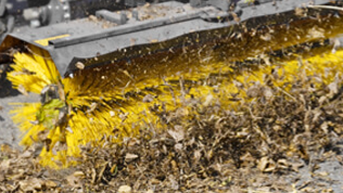 Walzenbürsten für die Straßenreinigung