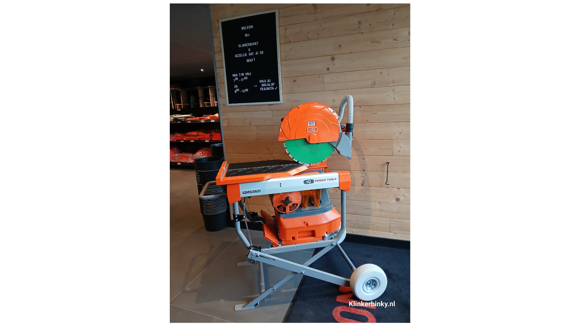 Steenzaagmachine IQMS362I