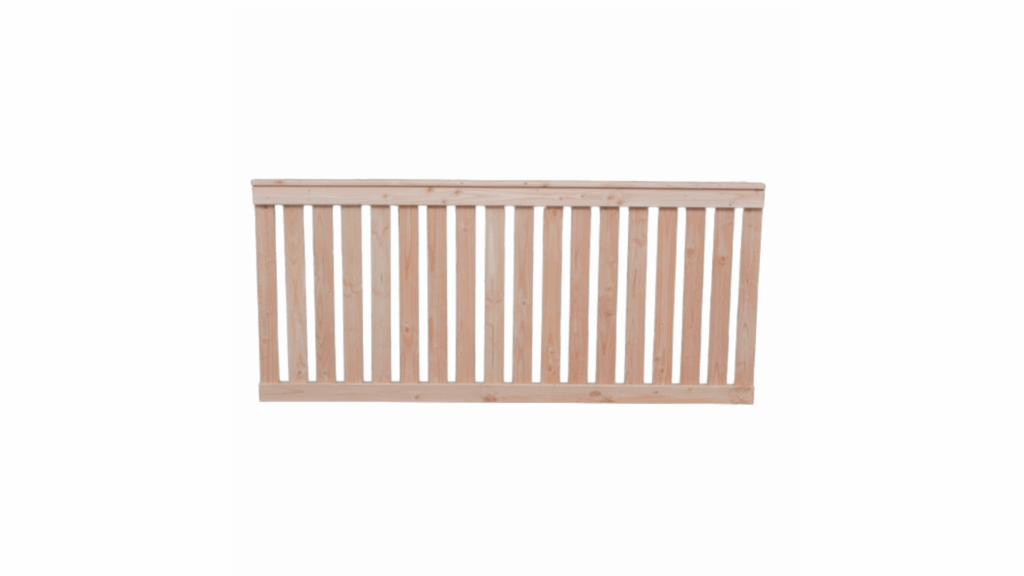 Douglas geschaafd tuinhek recht