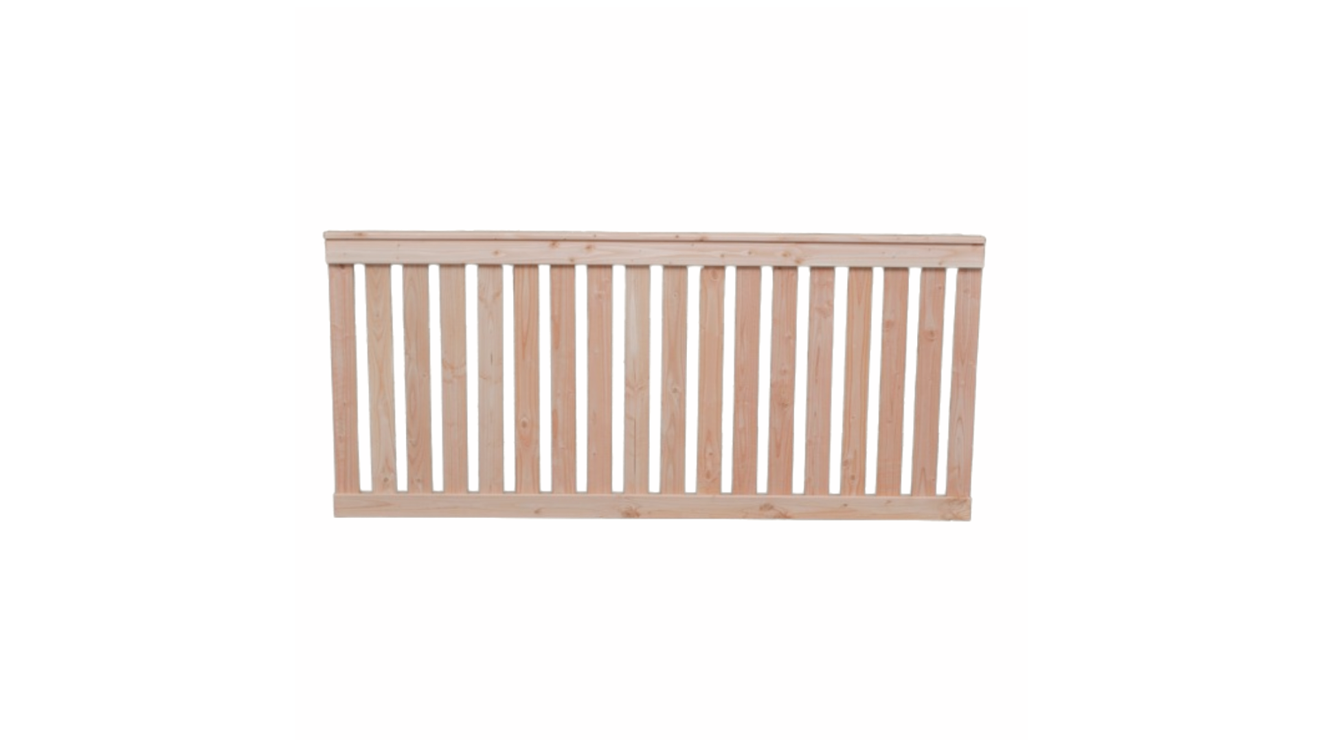Douglas geschaafd tuinhek recht