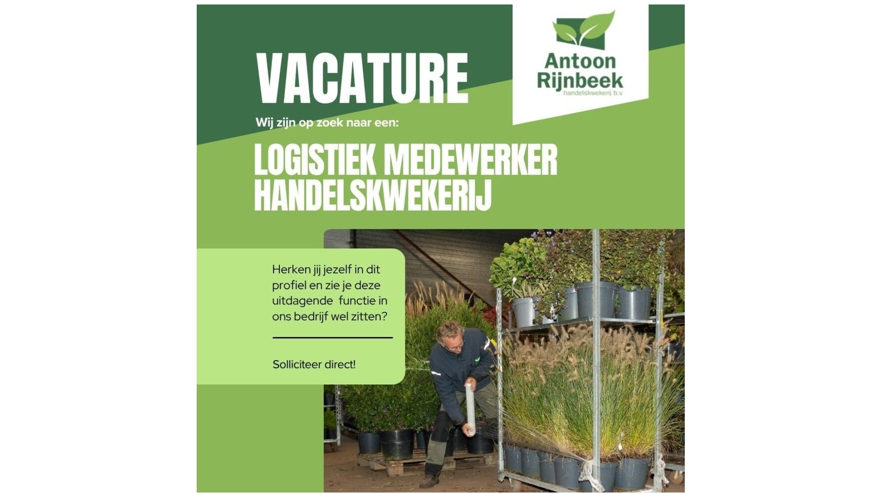 Senior Logistiek Medewerker