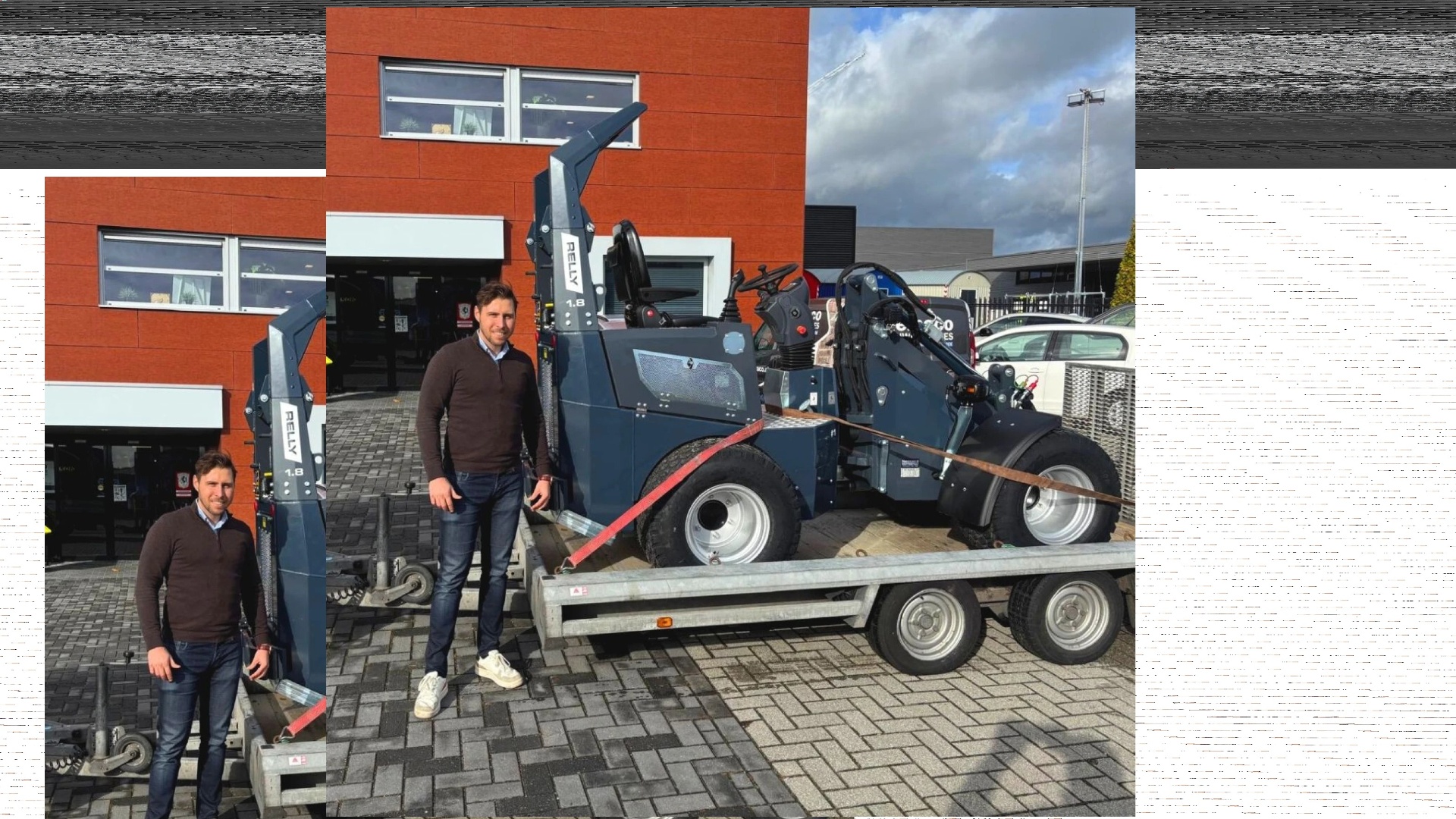 Relly 1.8C mini shovel uitgeleverd aan Nijverdal Infra