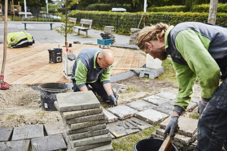 Bau von grünen Projekten
