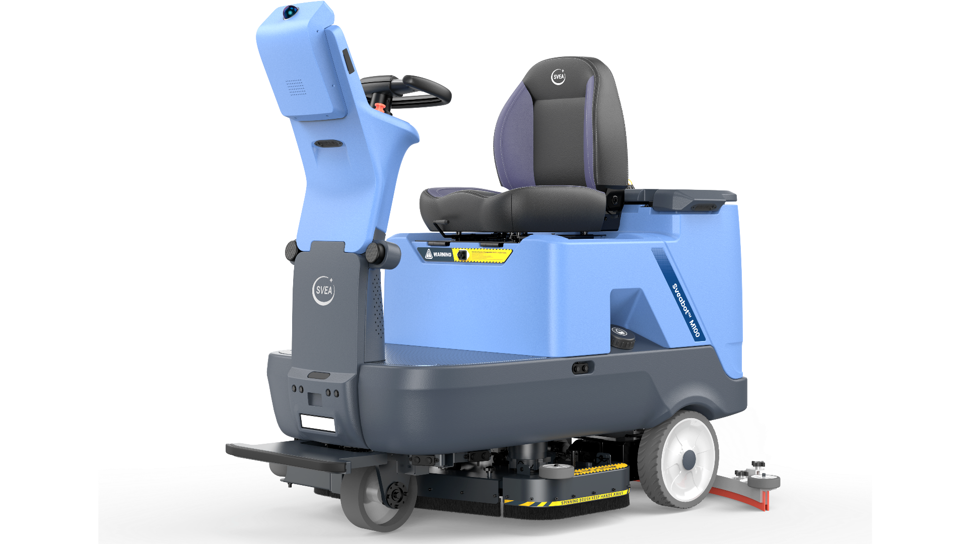 Sveabot M100e Autonome vloerreiniger / schrobber 1240m2 per uur. Schoonmaakrobot