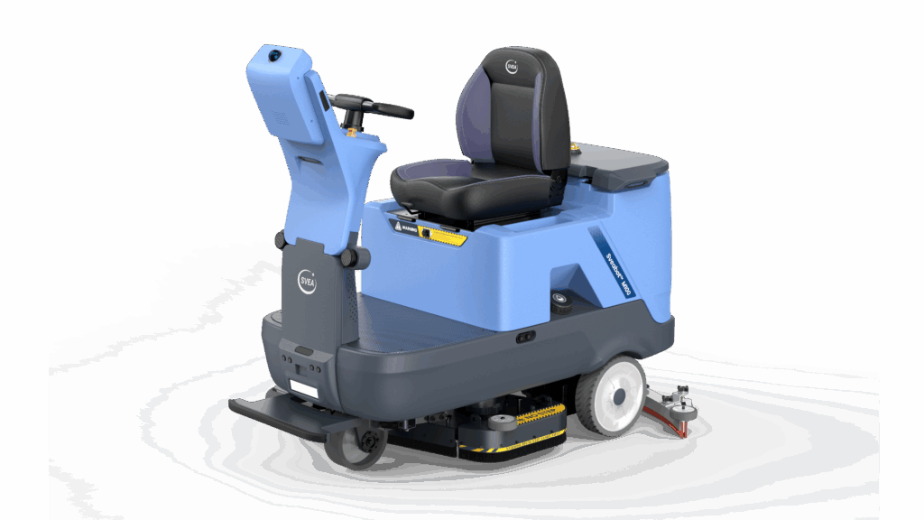 Sveaverken Reinigungsroboter ebenfalls auf der Fachmesse für grüne Technologien