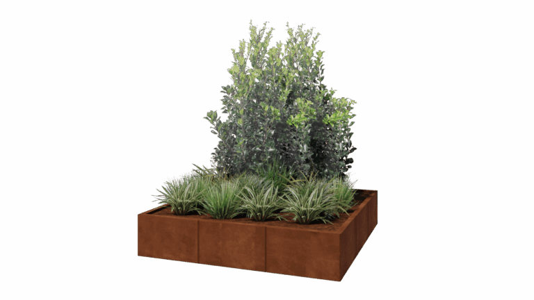 Cortenstaal plantenbakken