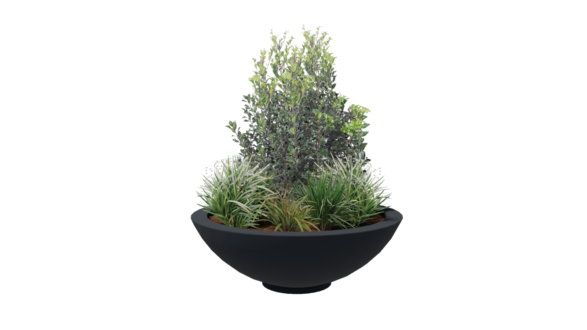 Polyester plantenbakken