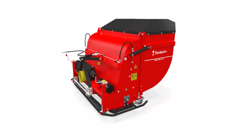 Neue Redexim-Maschine: Turf-Tidy 1100
