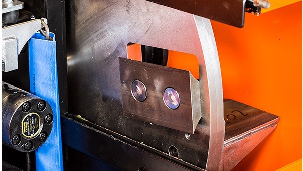 Messen vervangen op een Timberwolf Hakselaar