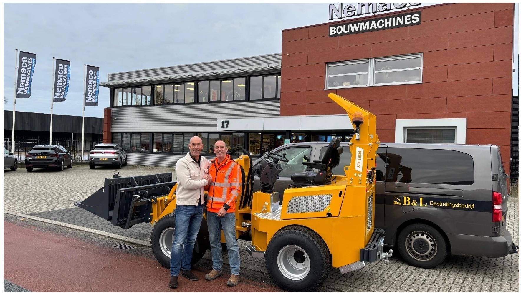 Bestratingsbedrijf B&L kiest voor de Relly 1.8C