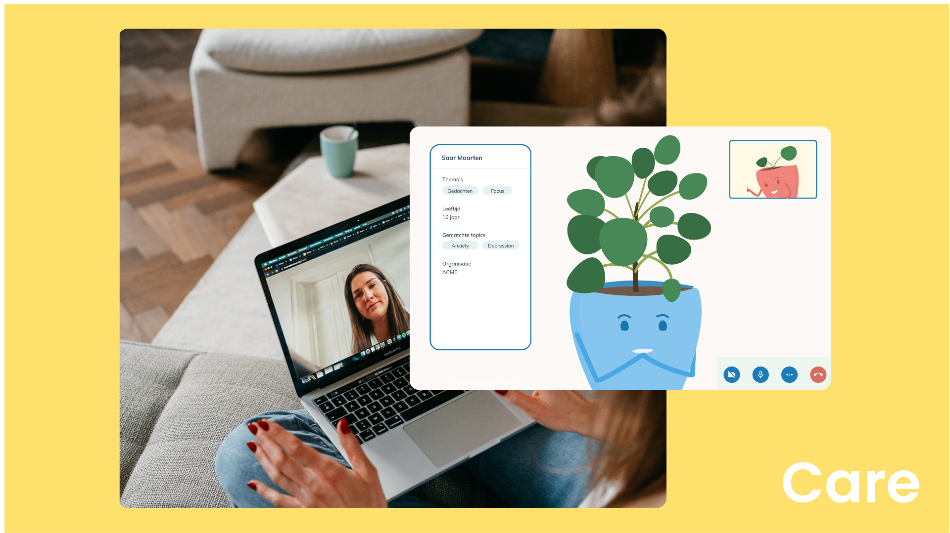 BloomUp Care – Thérapie en ligne