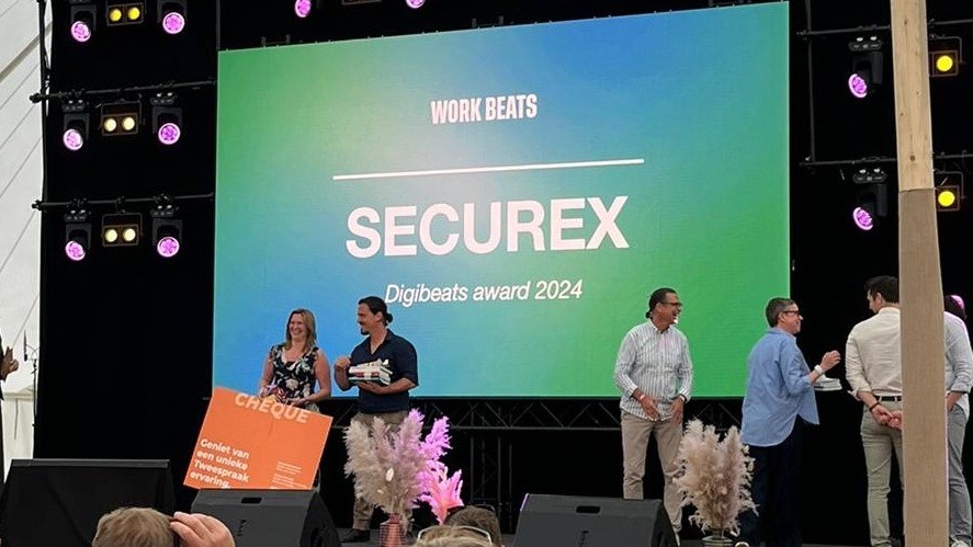 Securex remporte l’award Digibeats 2024 au Workbeats2024 Wellbeing Festival
