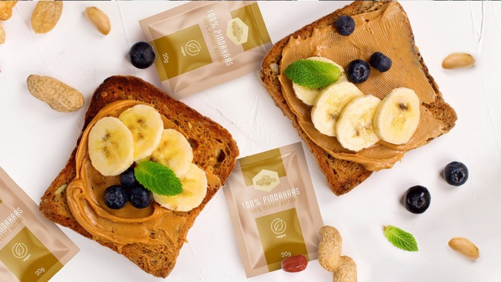 100% beurre de cacahuète en sachet 20g