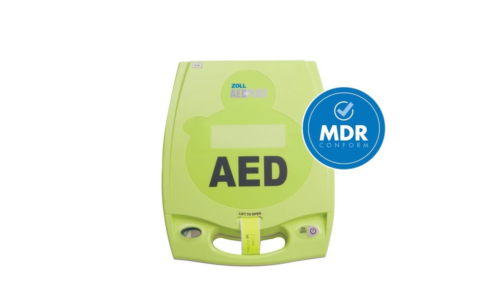 Le défibrillateur automatique ZOLL AED Plus est un défibrillateur intuitif et convivial avec une forme sécurisée. Les électrodes du ZOLL AED Plus sont uniques.