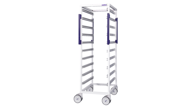 Chariot de transport ouvert avec porte-modules