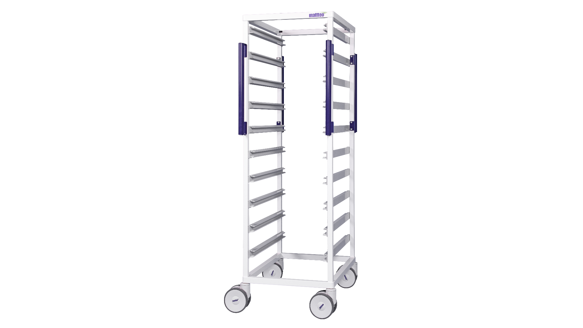 Chariot de transport ouvert avec porte-modules