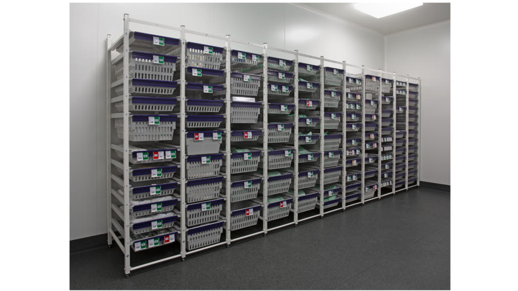 Rayonnages de stockage ISO modulaires