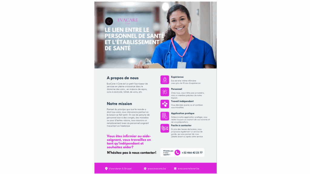 Le lien entre le personnel de santé et l’établissement de santé !