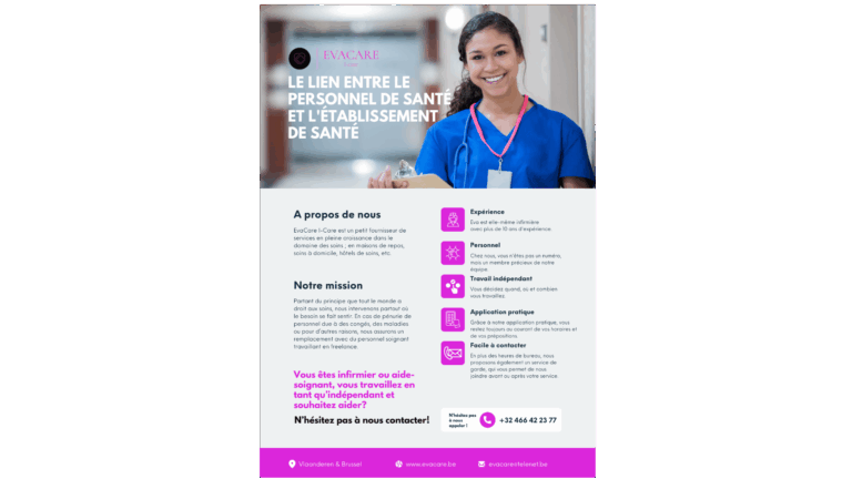 Le lien entre le personnel de santé et l’établissement de santé !