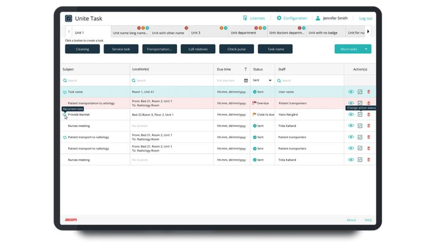 Ascom Unite – La plateforme d’orchestration des flux