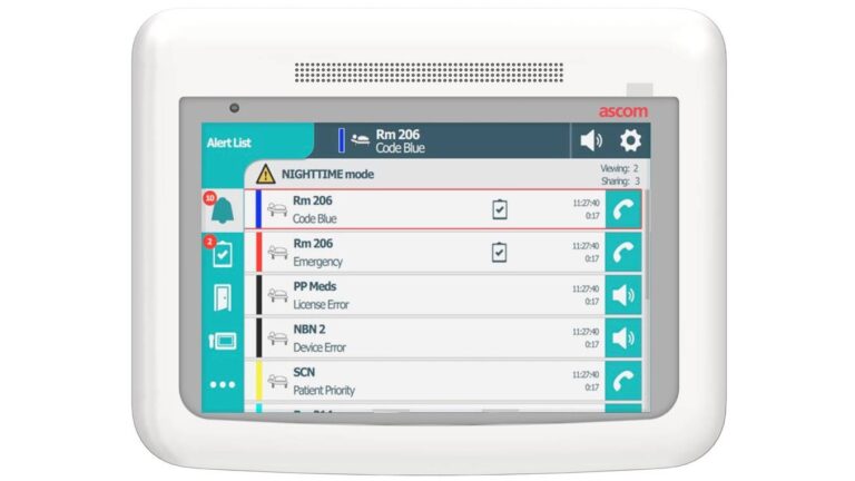 Système d’appel infirmier Ascom Telligence