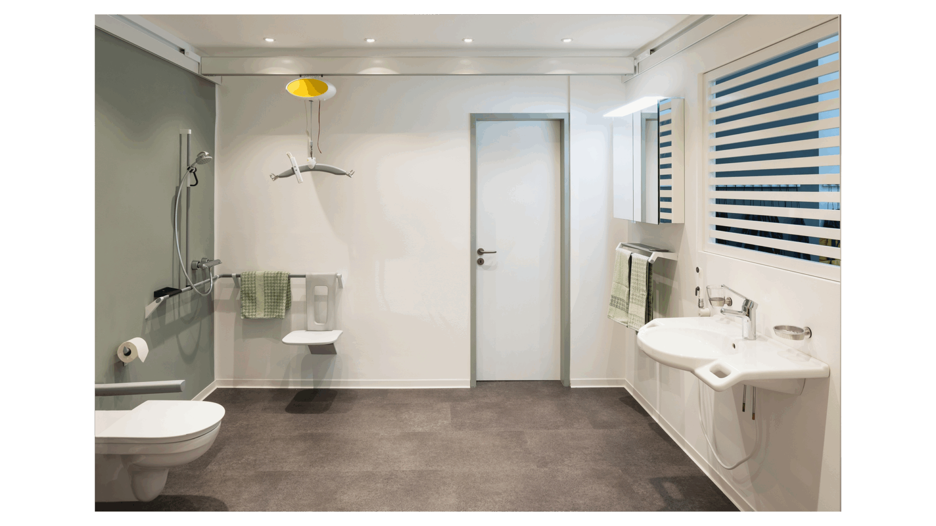 Guldmann lève-personne sur rail