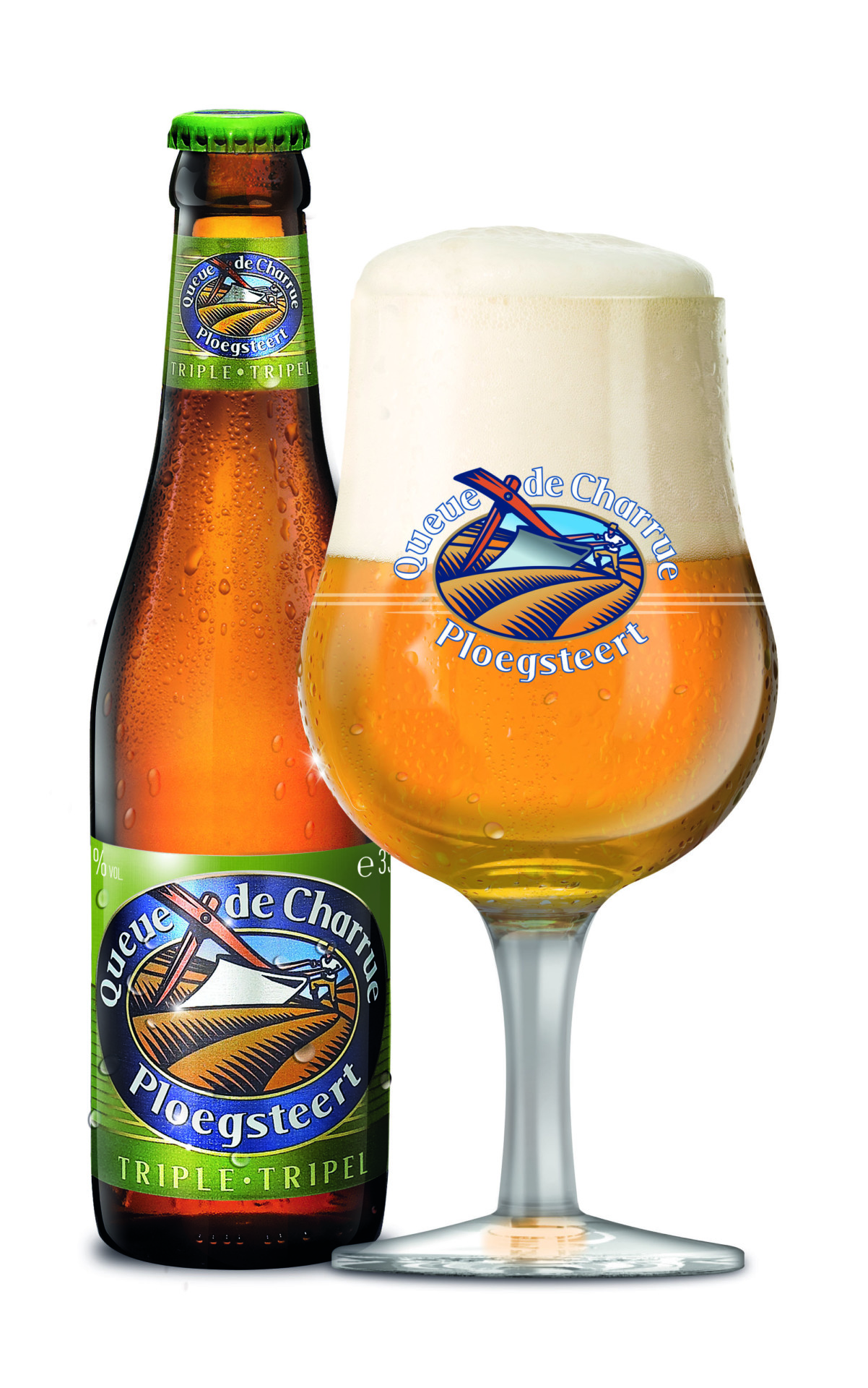 Queue de Charrue triple