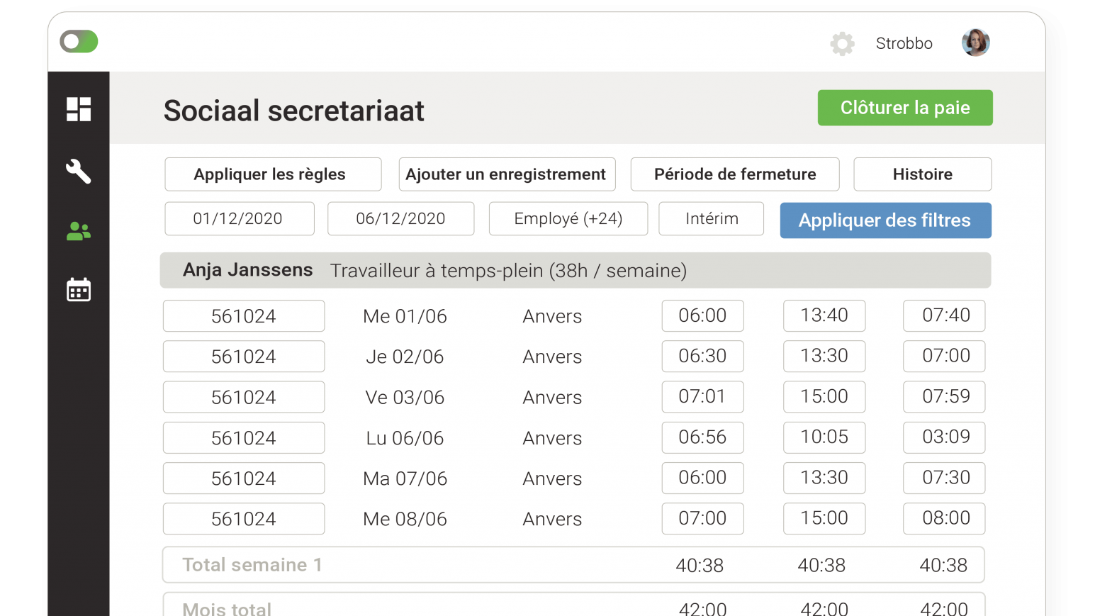 Traitement de la paie