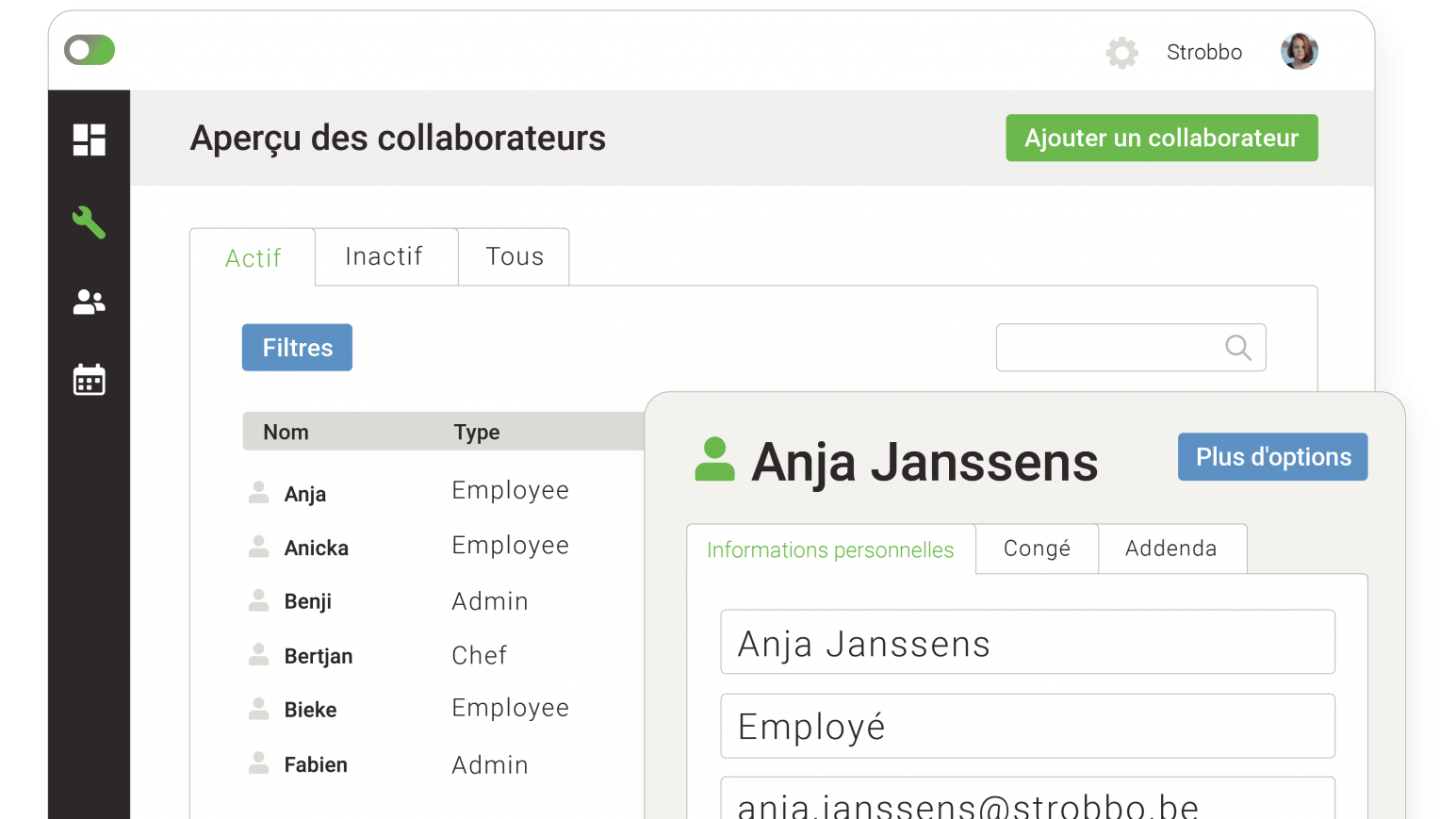 Gestion administrative du personnel