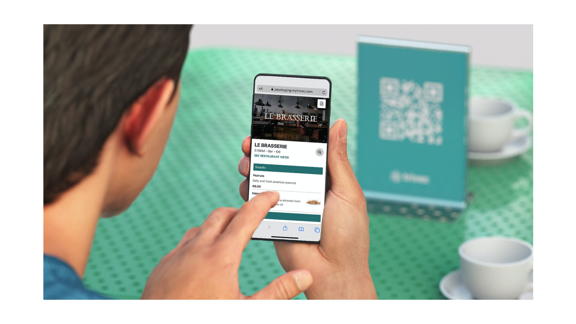 Trivec Buddy – mobile order for restaurant