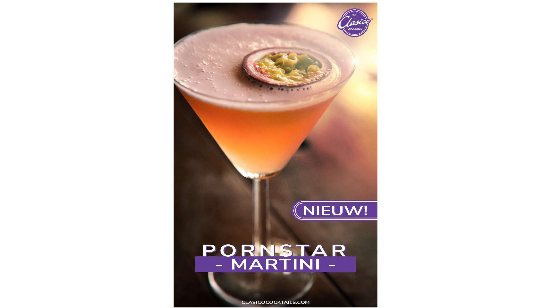 Clasico Porn Star Martini
