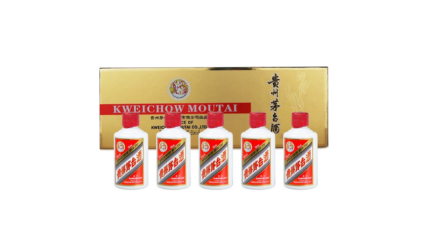 Flying fairy brand Kweichow Moutai Chiew 53° 50ml*5